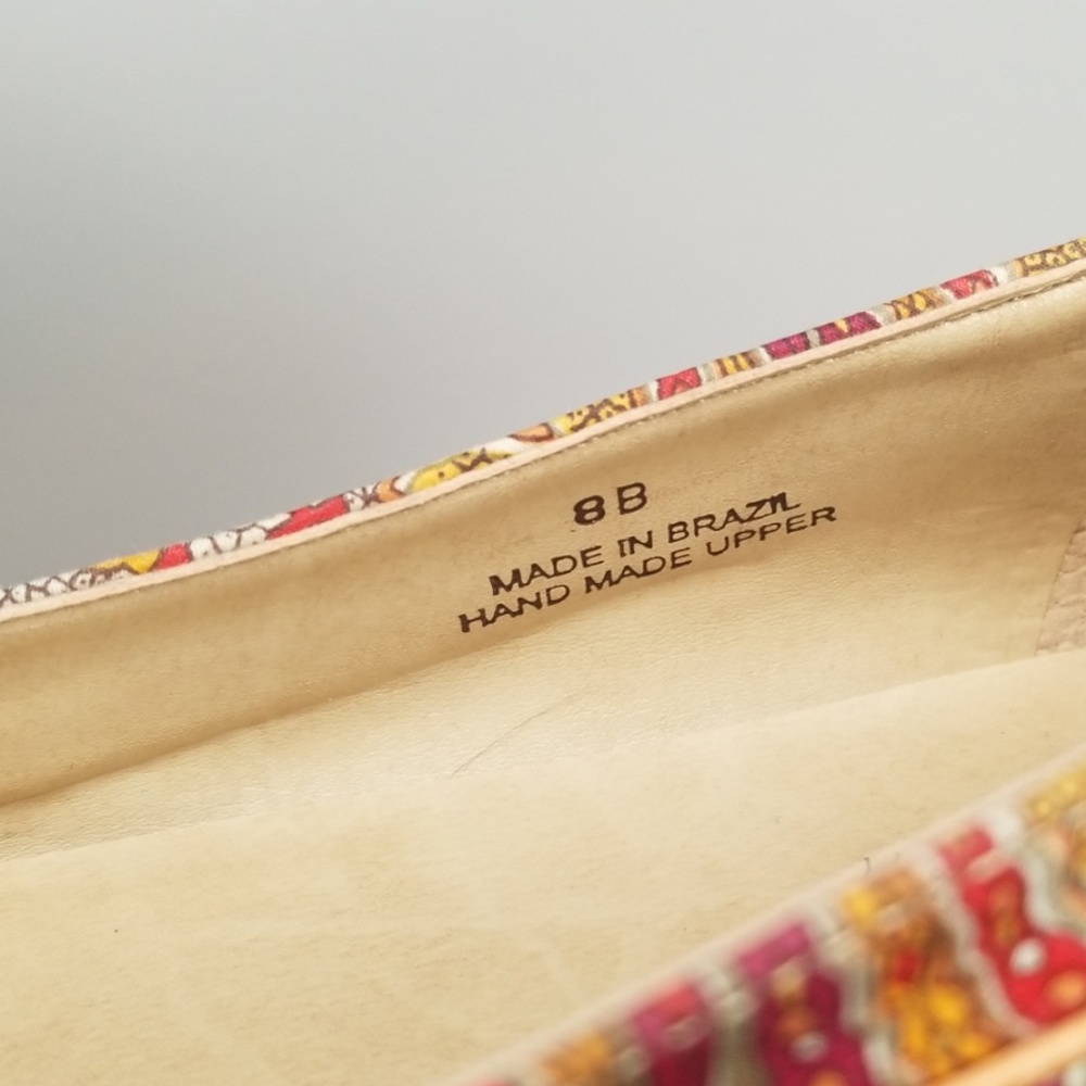 Talbots Paisley Ballerina Bow Flats - Picture 7 of 7